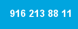 916 213 88 11 916 213 88 11
